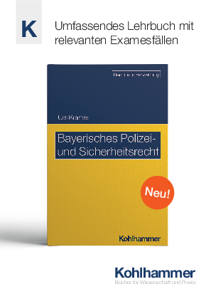 Buch: Urs Kramer: Bayerisches Polizei- und Sicherheitsrecht